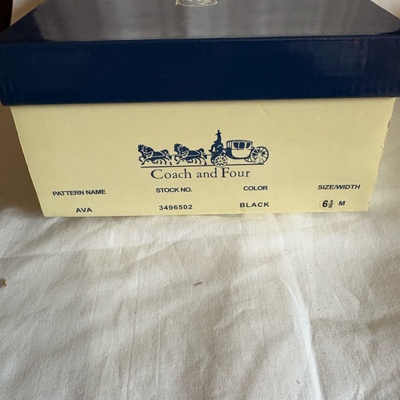 Black Women's Shoes by Coach and Four size 6.5 peep toes - Picture 10 of 11